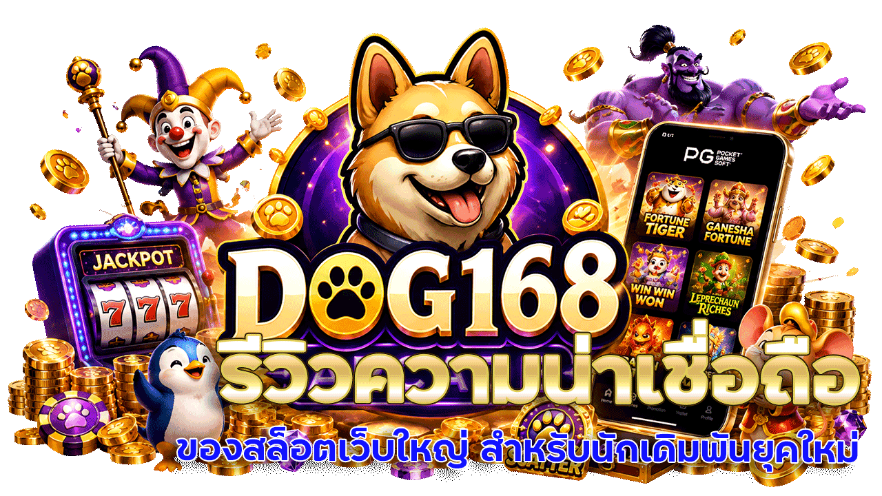 dog168 รีวิวความน่าเชื่อถือของสล็อตเว็บใหญ่ สำหรับนักเดิมพันยุคใหม่