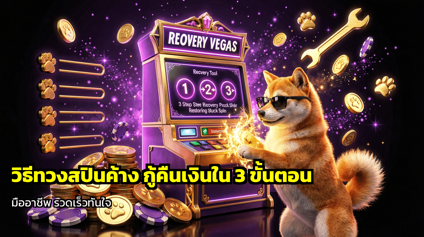 วิธีทวงสปินค้าง