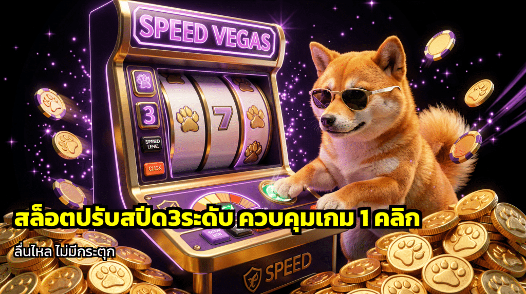 สล็อตปรับสปีด3ระดับ