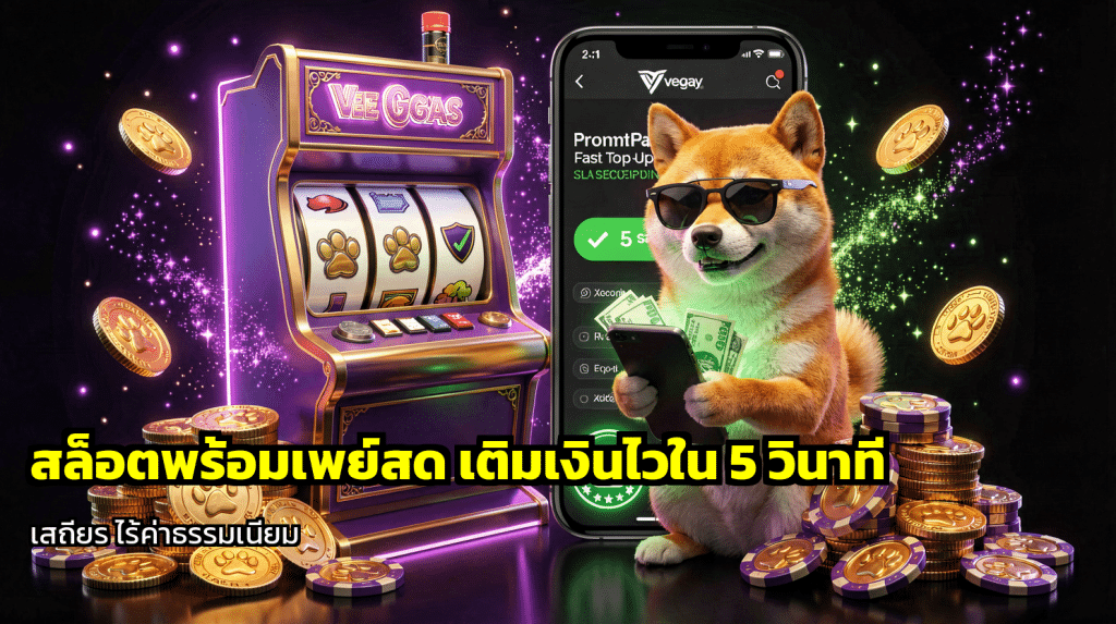 สล็อตพร้อมเพย์สด