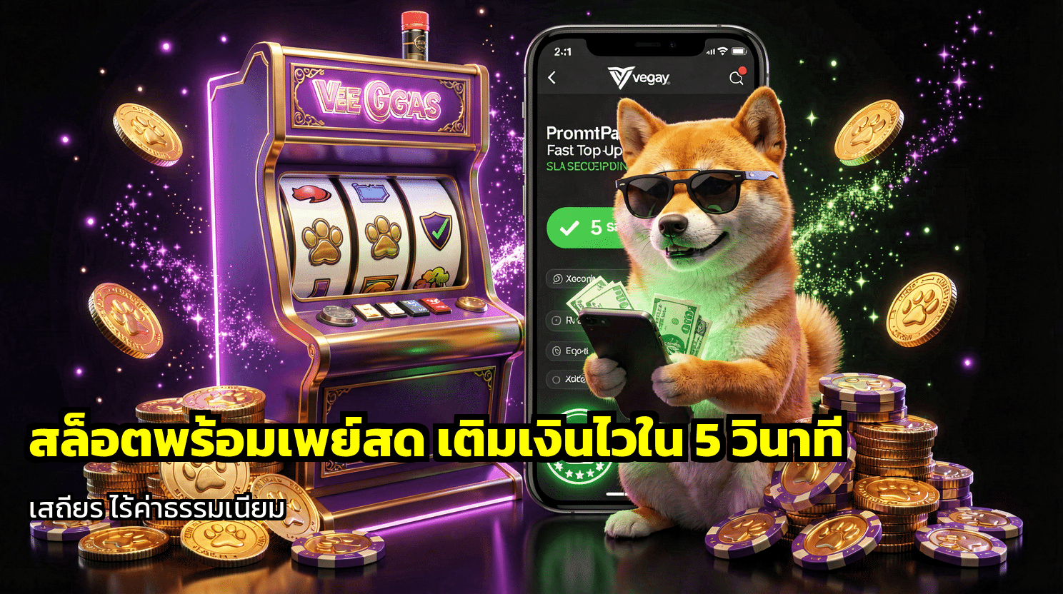 สล็อตพร้อมเพย์สด